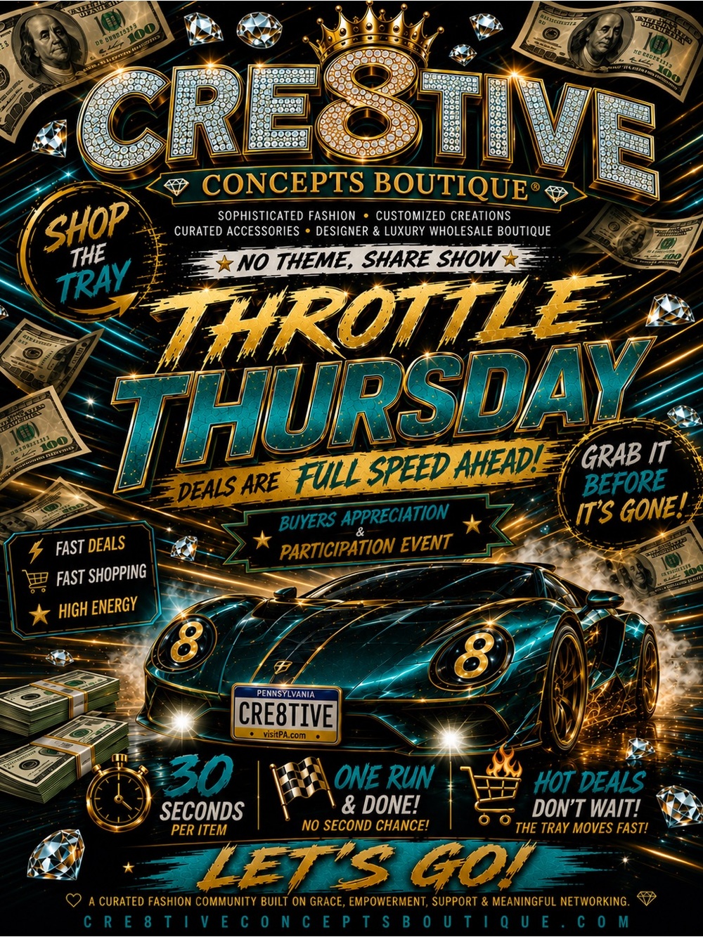 8/27-Cre🎱tive’s UNLISTED Inventory, Live Share Show Listing Only-MAIN